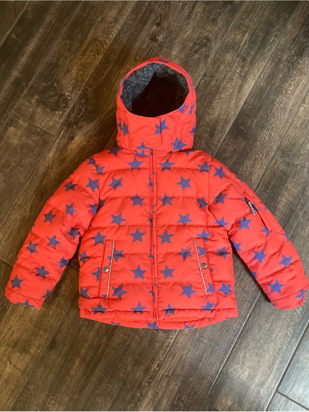 Mini Boden | Hooded Warm Winter Jacket (size 7-8y)